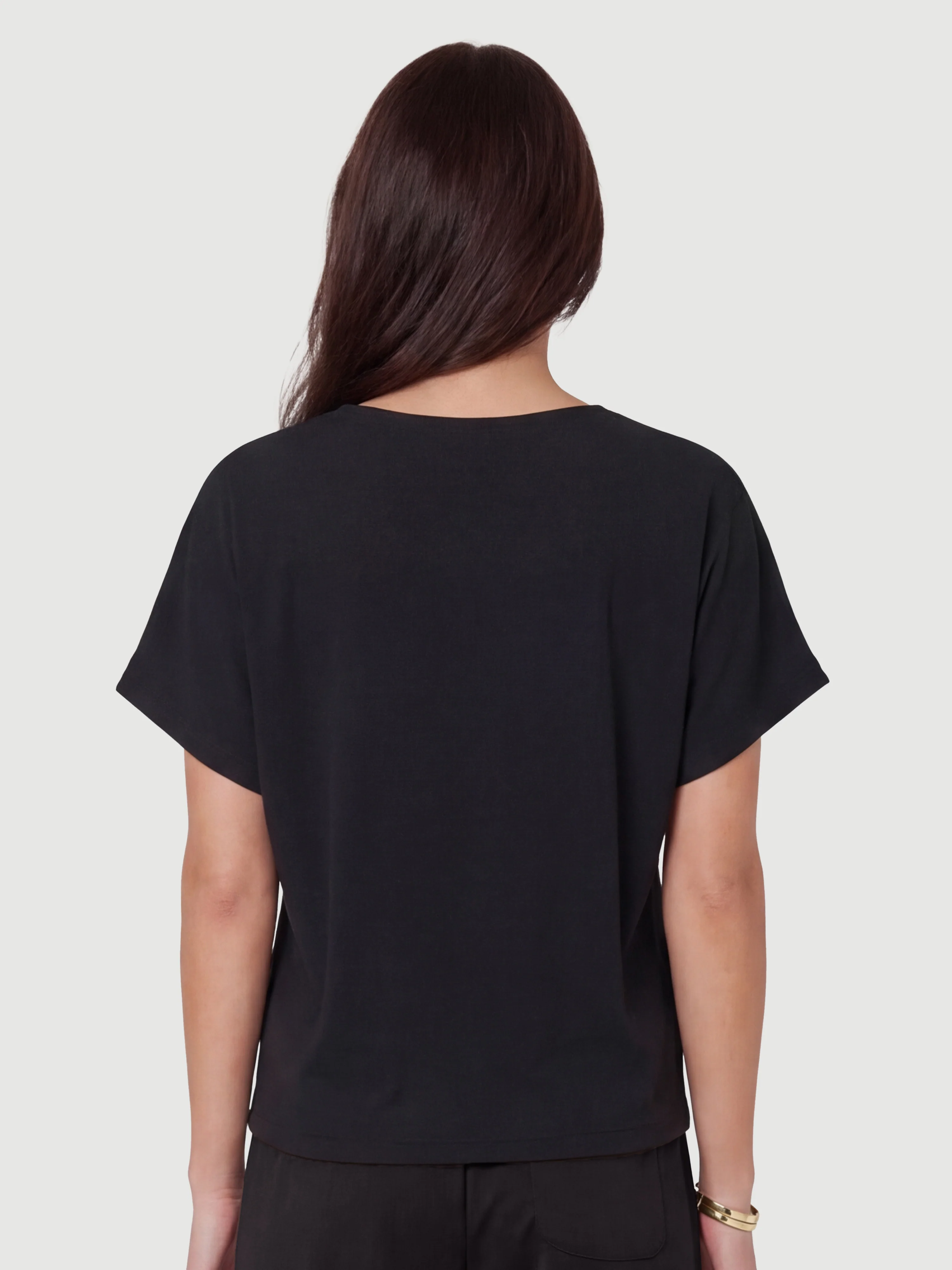DITTE RONNIE top - Black - Image 3