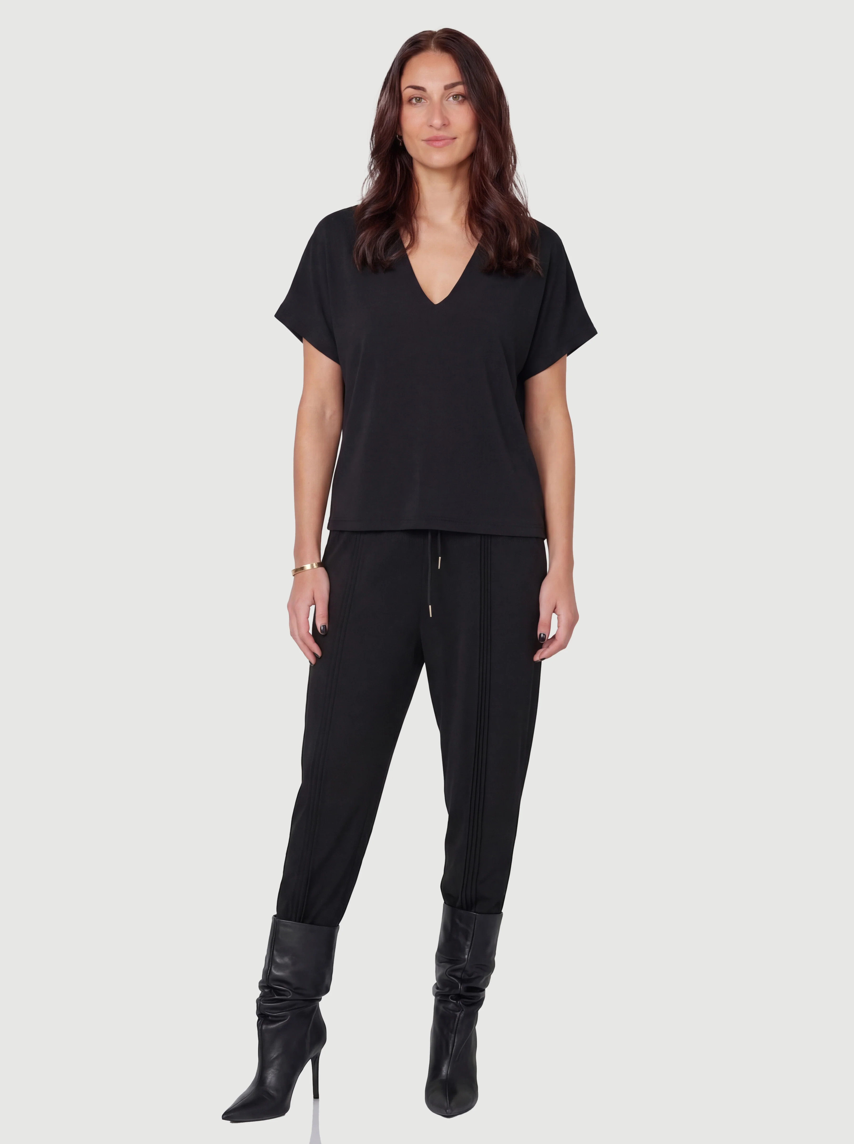 DITTE RONNIE top - Black - Image 4