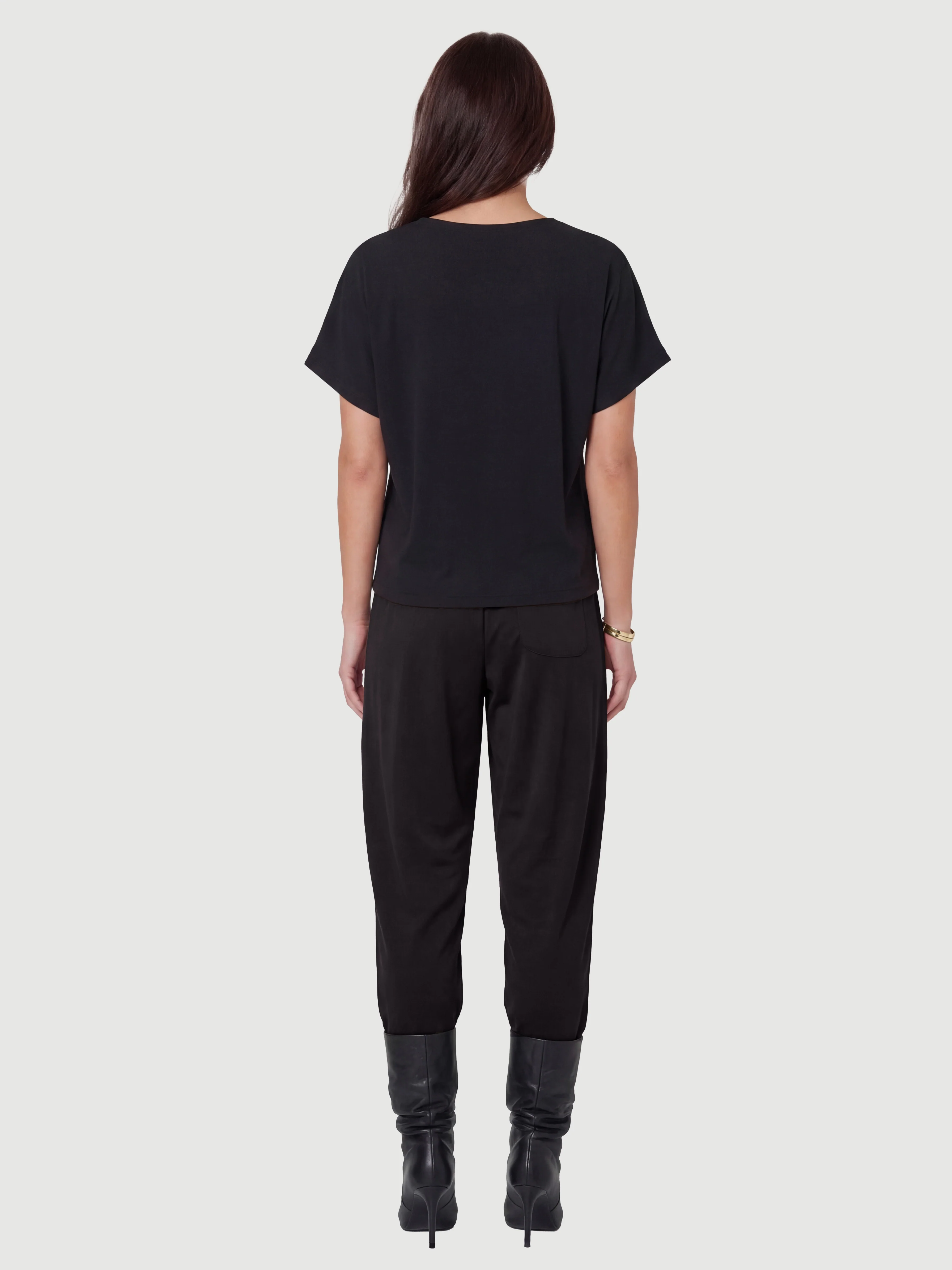 DITTE RONNIE top - Black - Image 5