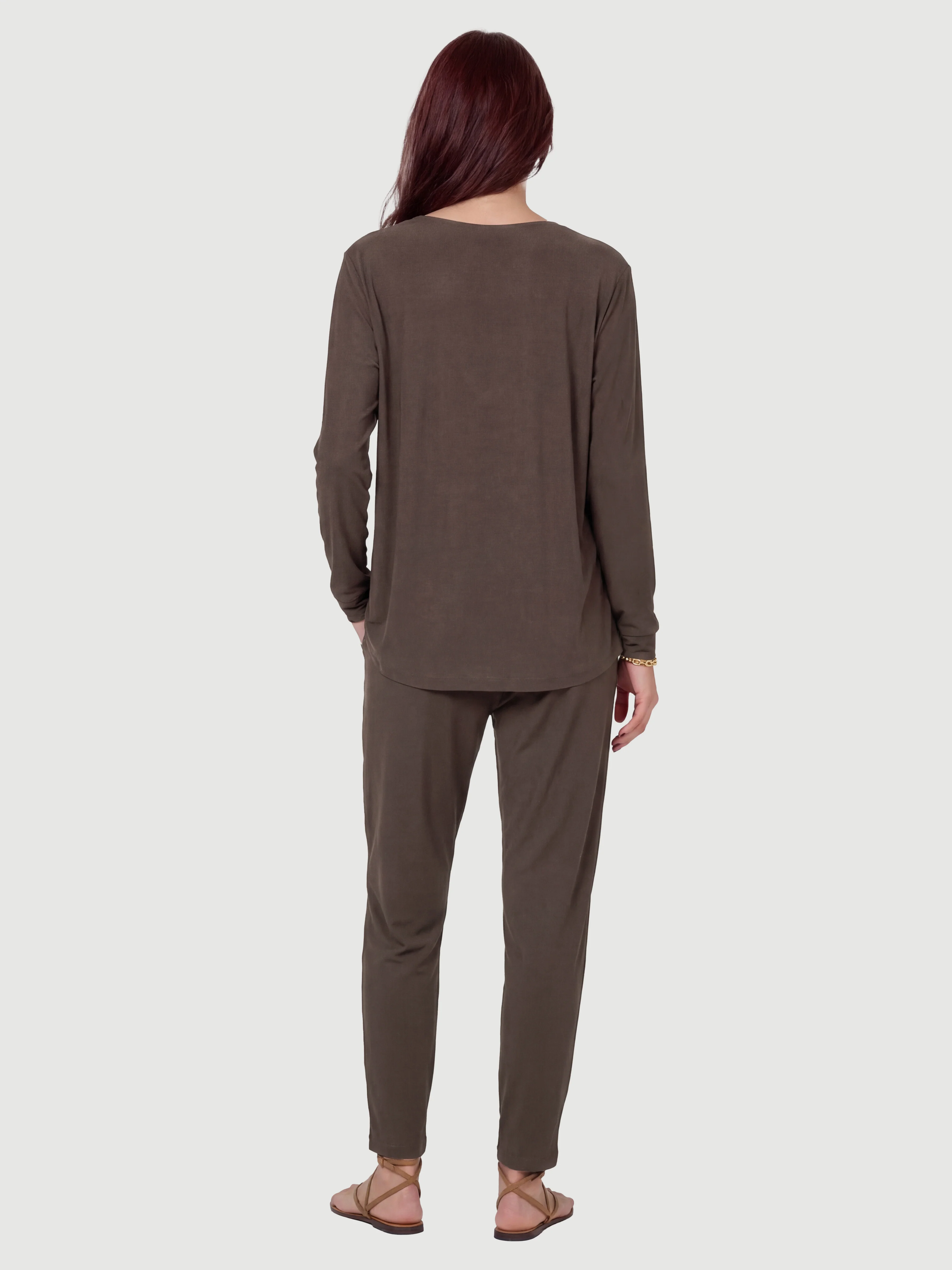 DITTE RONNIE Blouse - Brown - Image 5