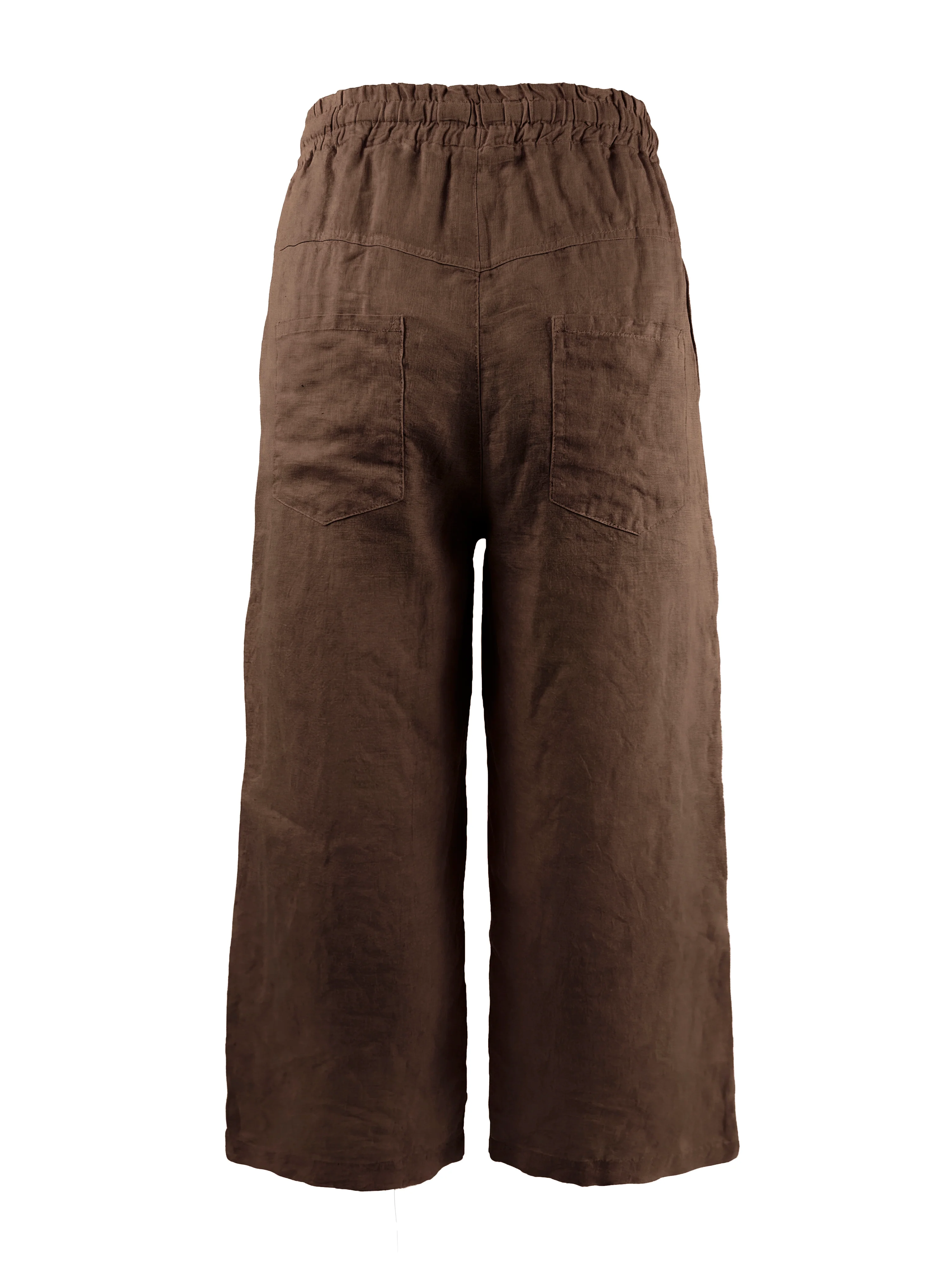 DORIS Culotte Trousers - Brown - Image 6