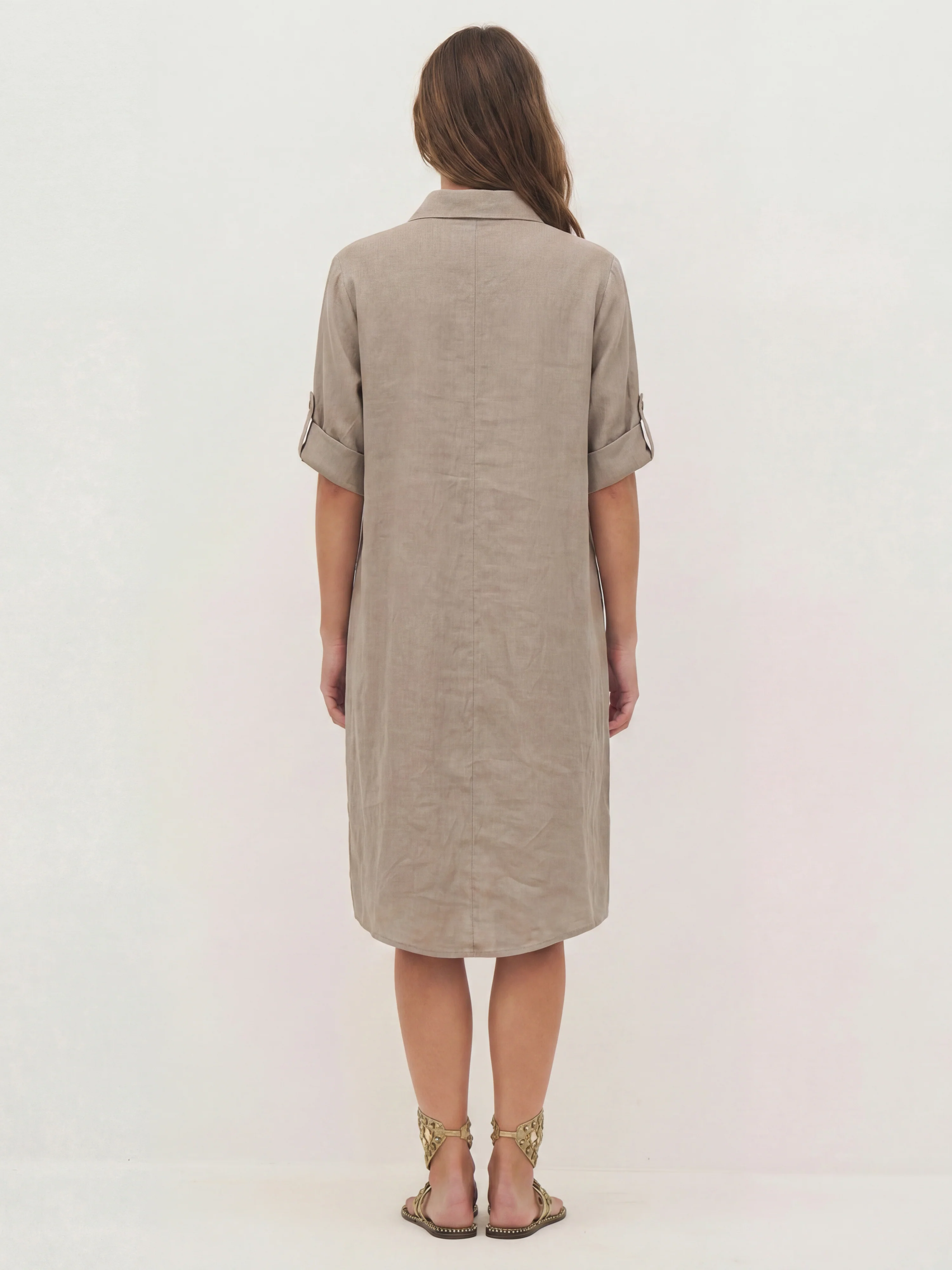 DORIS linen dress - Seasand - Image 3