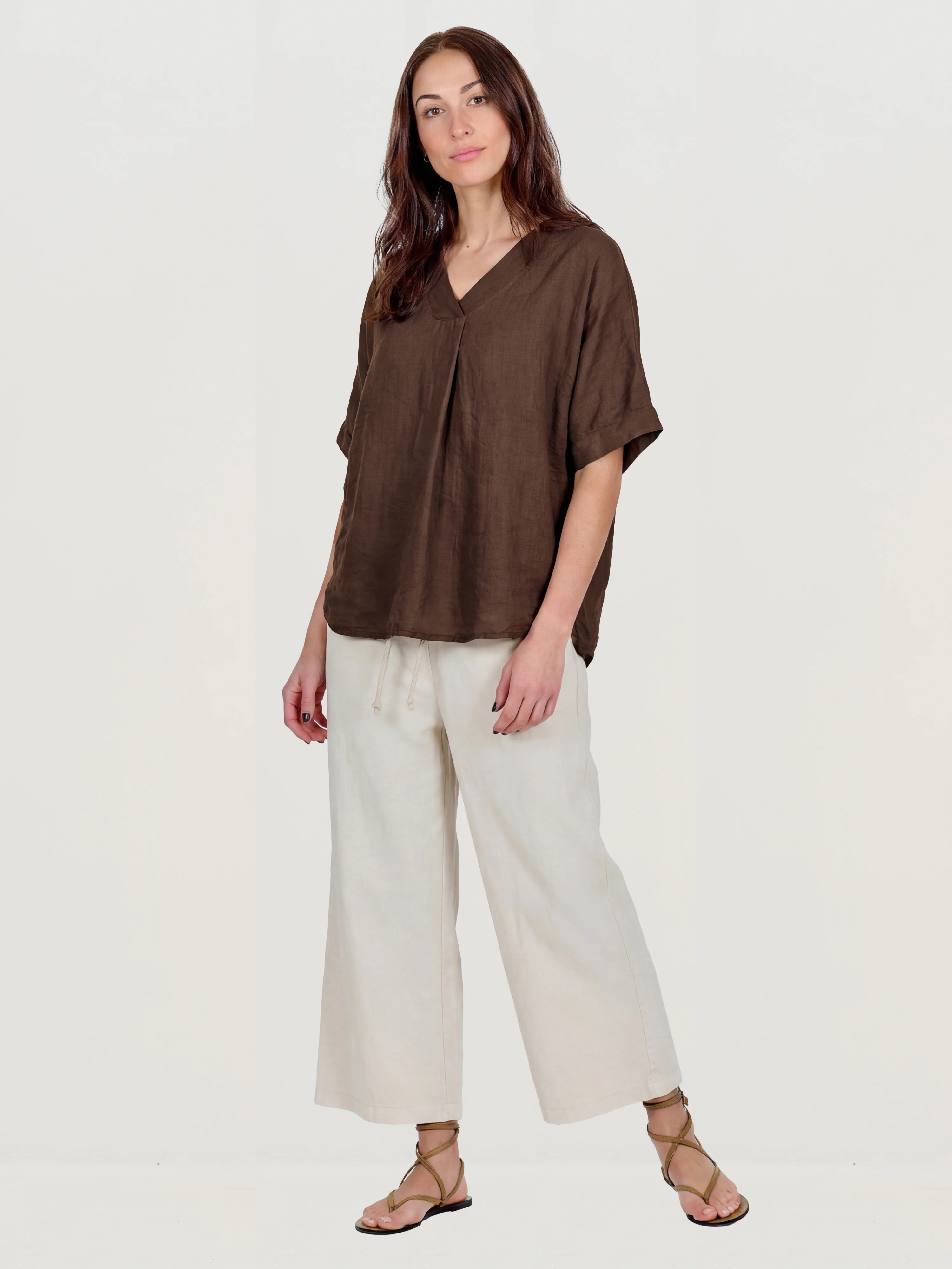 DORIS Blouse - Brown - Image 2