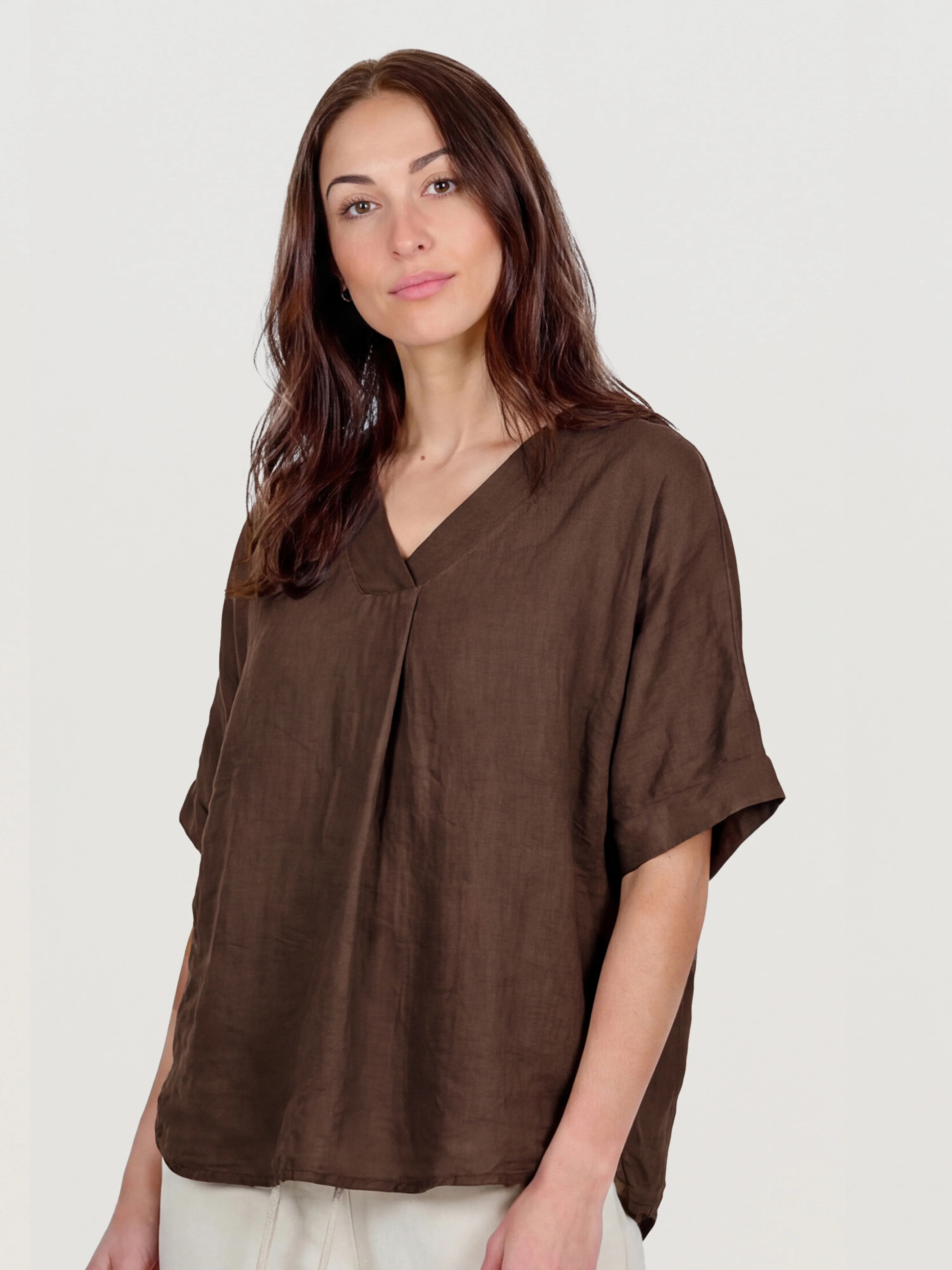 DORIS Blouse - Brown - Image 3