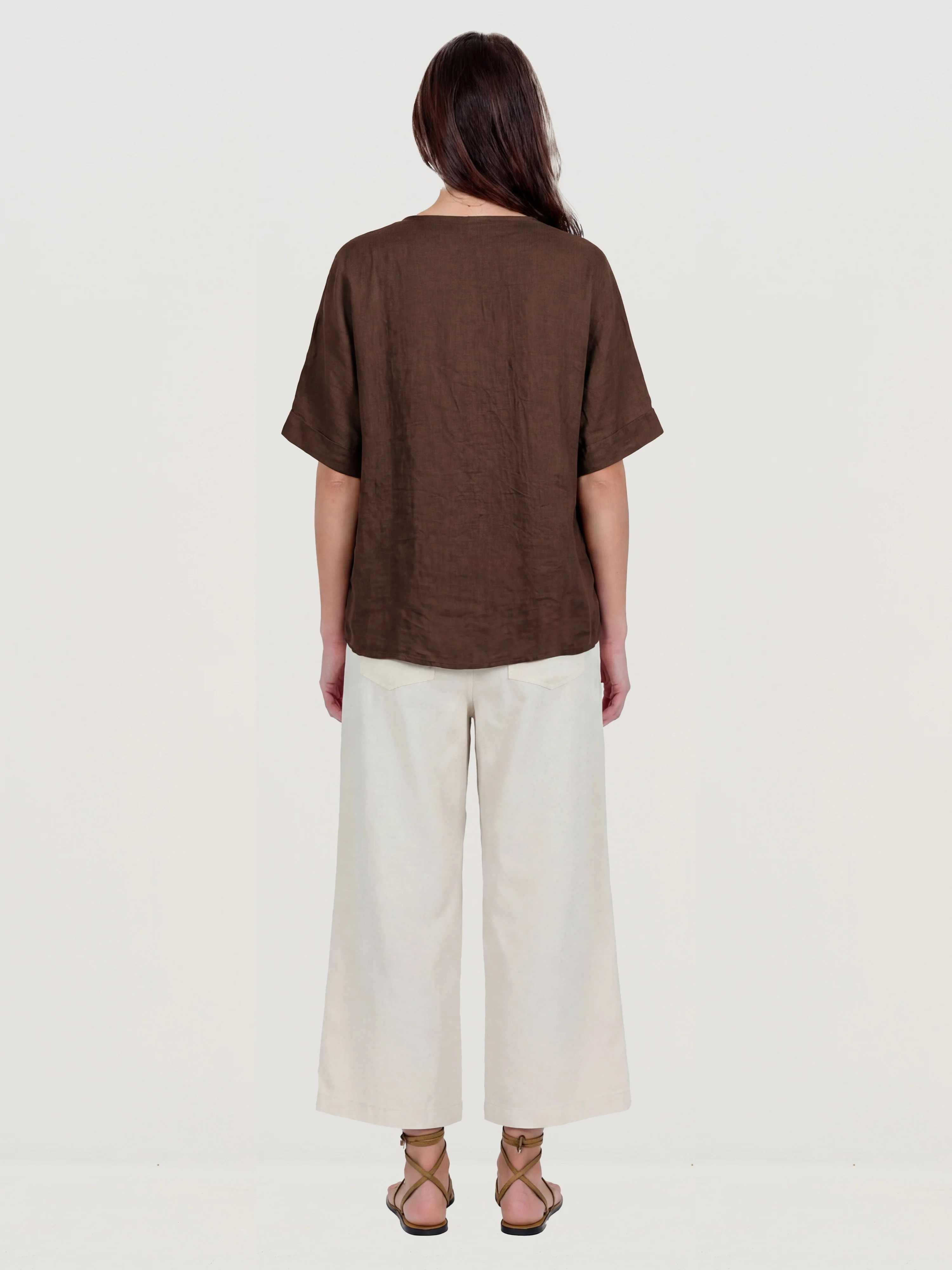 DORIS Blouse - Brown - Image 4